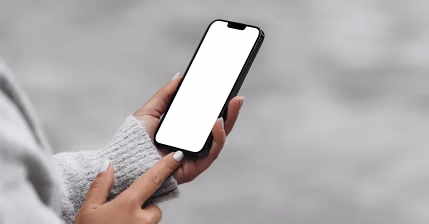 a hand holding a phone