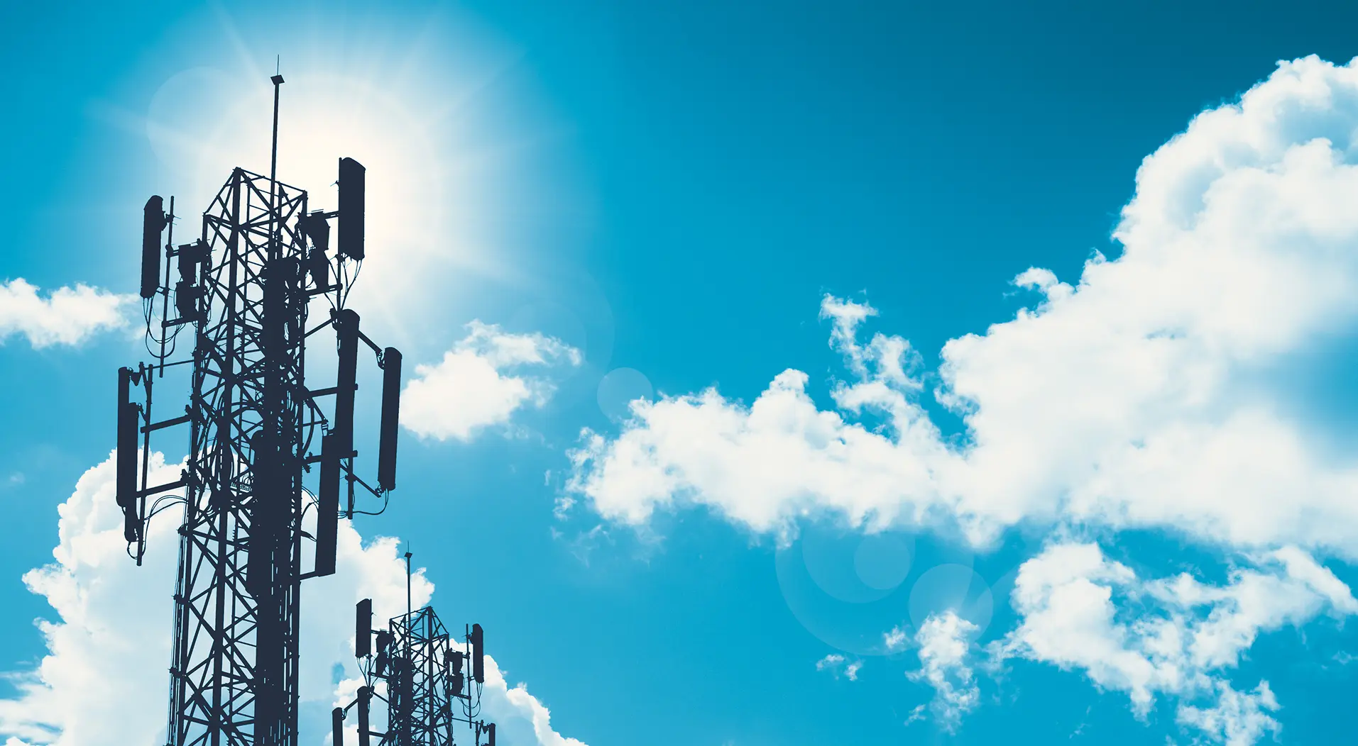 Cell phone coverage network