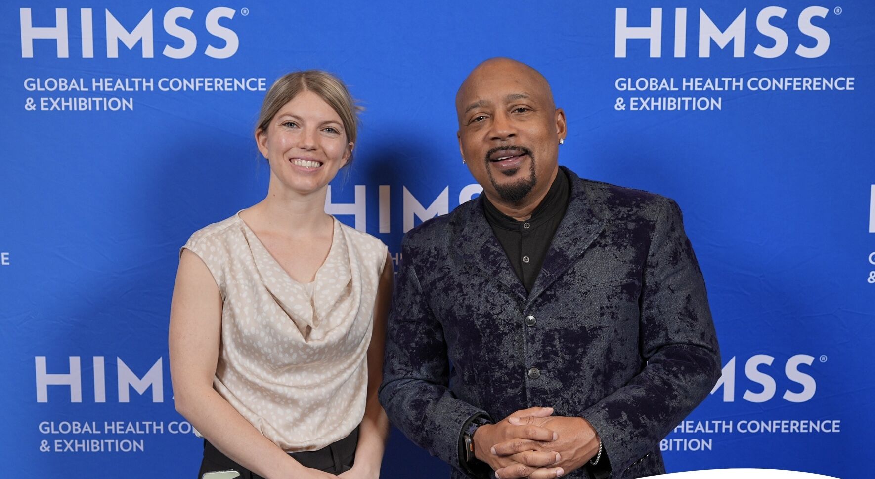Christina Henderson, D.O., founder of Reliable Residence, at the HIMSS Global Health Conference and Exhibition