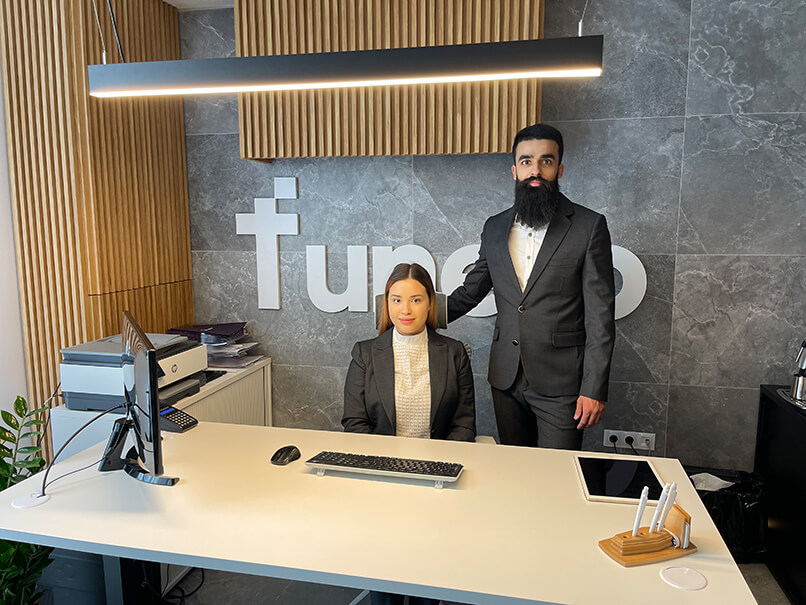 Funero consultation desk, ready to help families