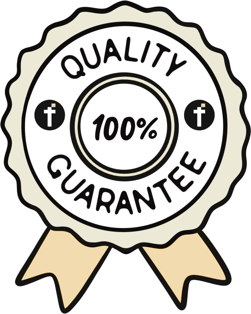 Funero quality guarantee badge