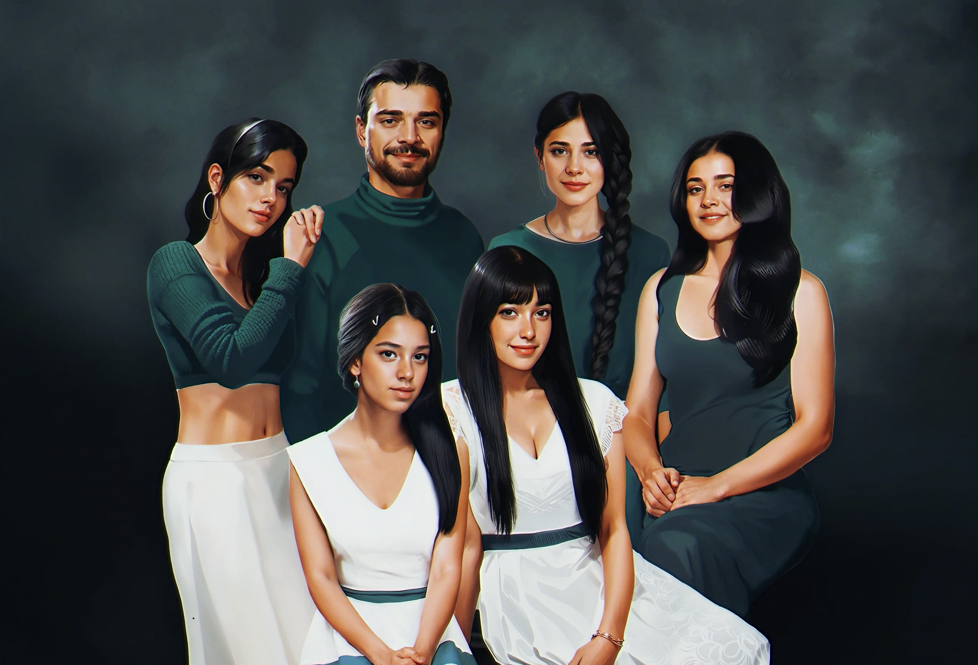 THE TRIST FAMILY PORTRAIT