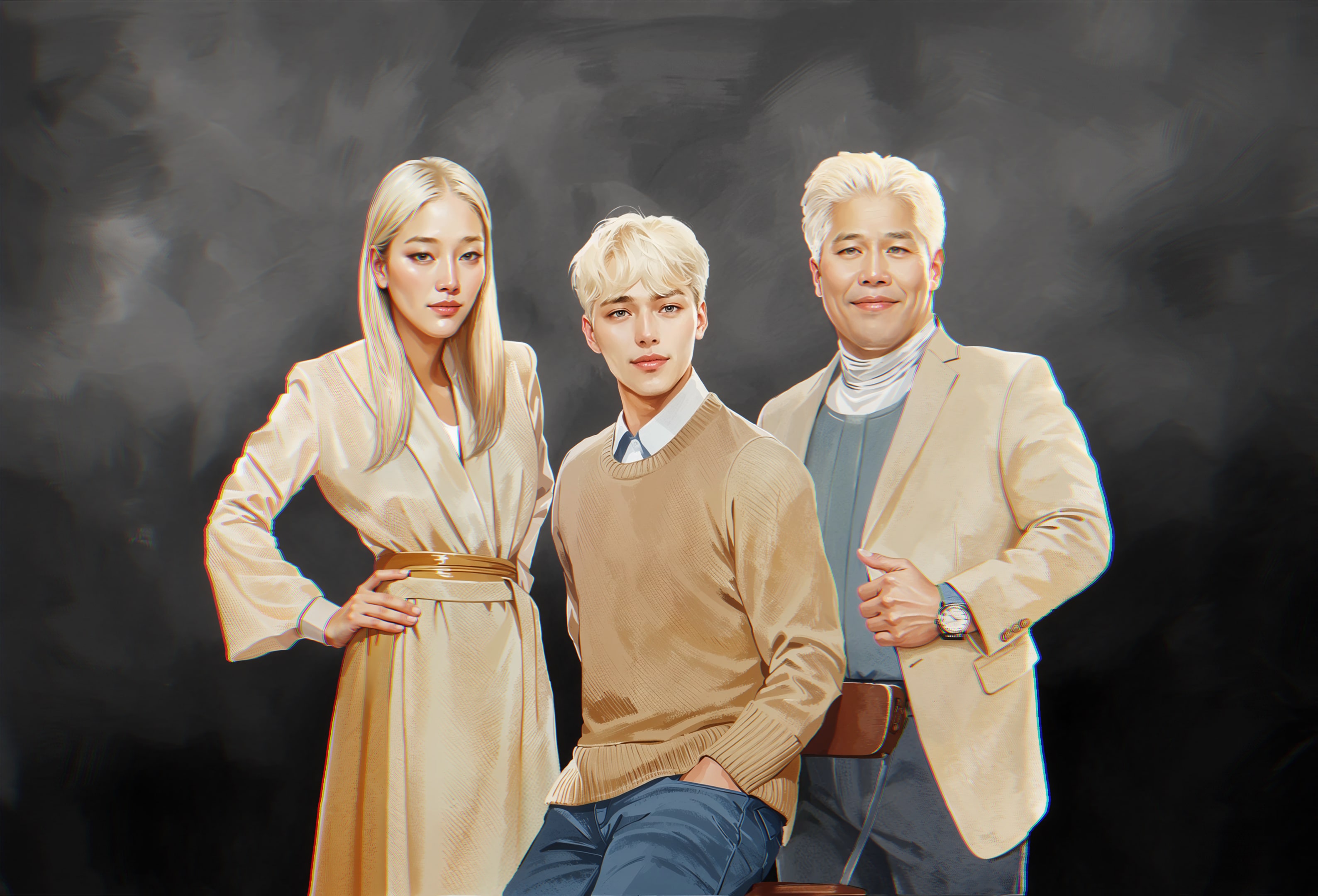 THE KEDAR FAMILY PORTRAIT