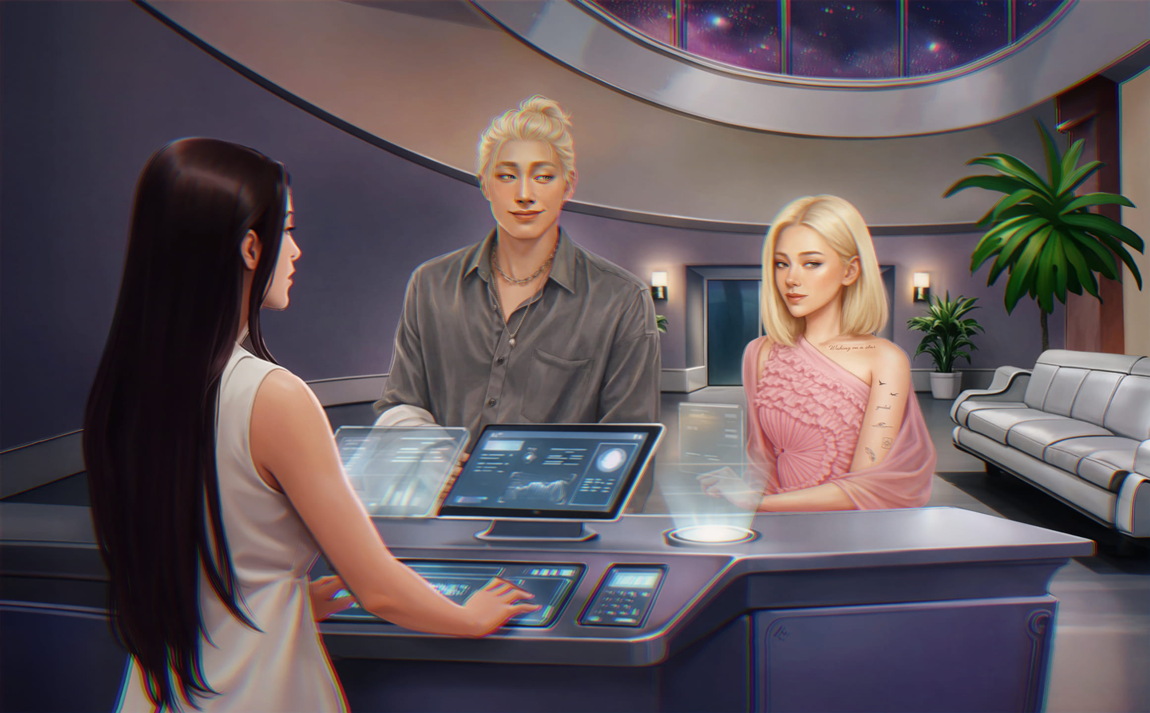 DAHVED ROIYOR AND THAYA MASHOU VISIT THE CITY EAST INTIMACY INN