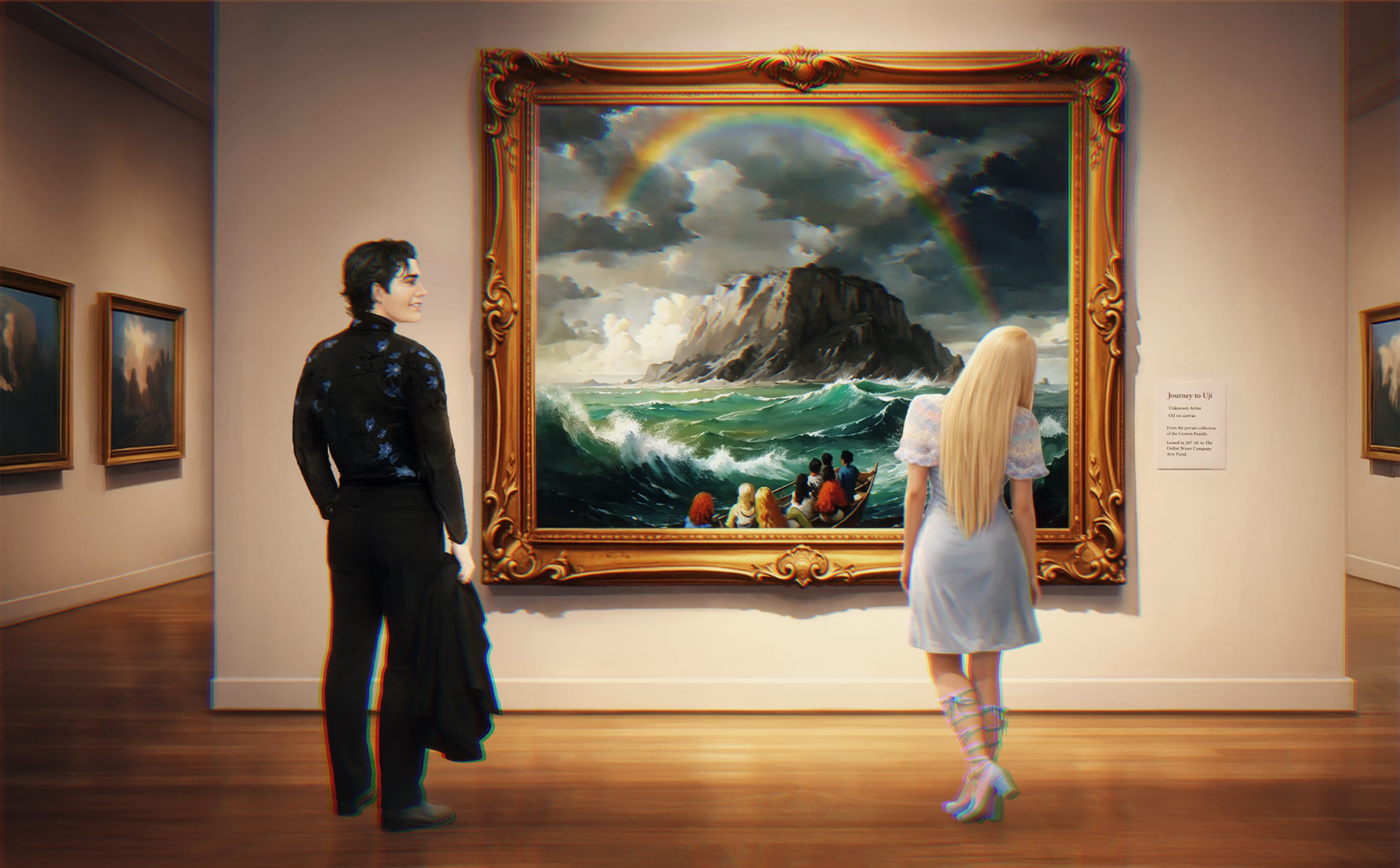 RAINBOW AND SCION VIEW THE JOURNEY TO UJI