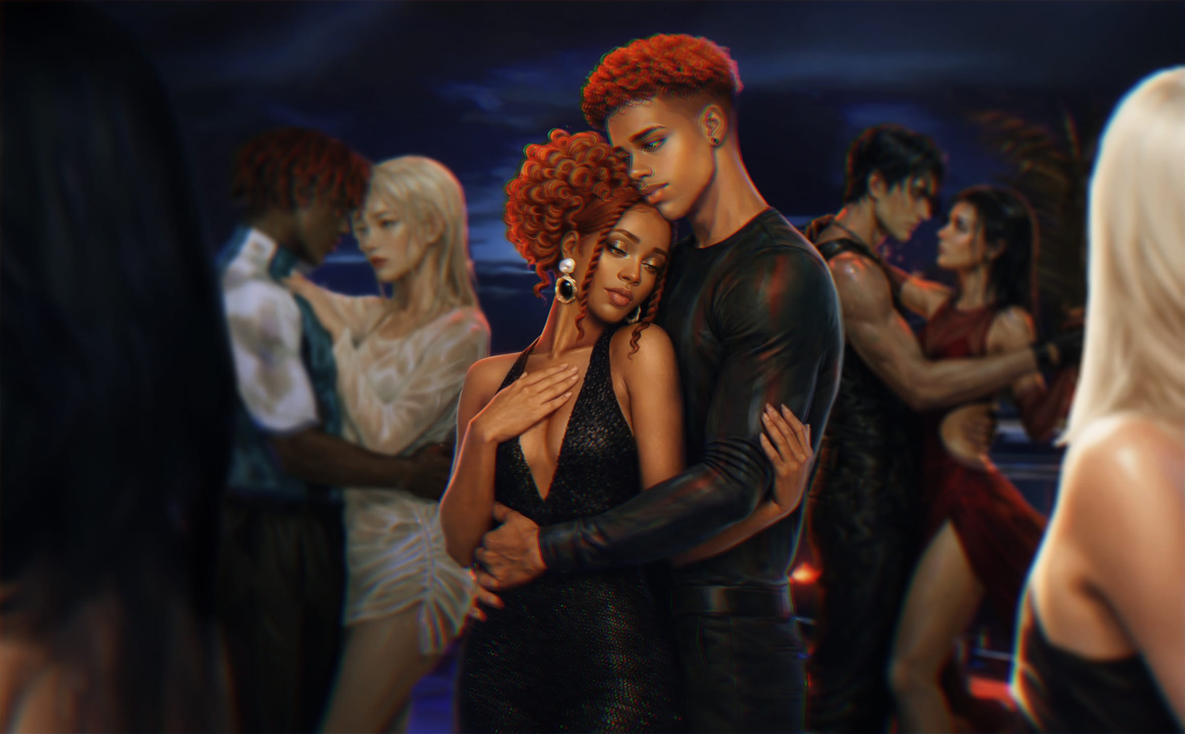 TEO AND NYKIA AT AROMA WAVE