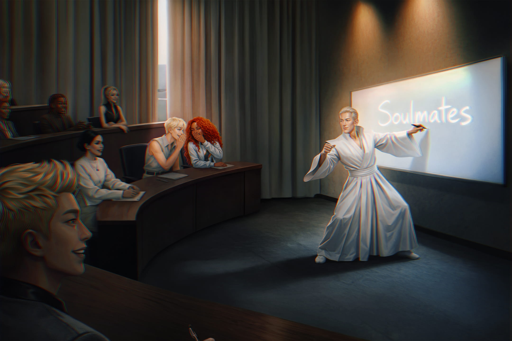 NYKIA AND TEDI VISIT THE UNIVERSITY ORIENTATION FEATURING ELDER GORTON