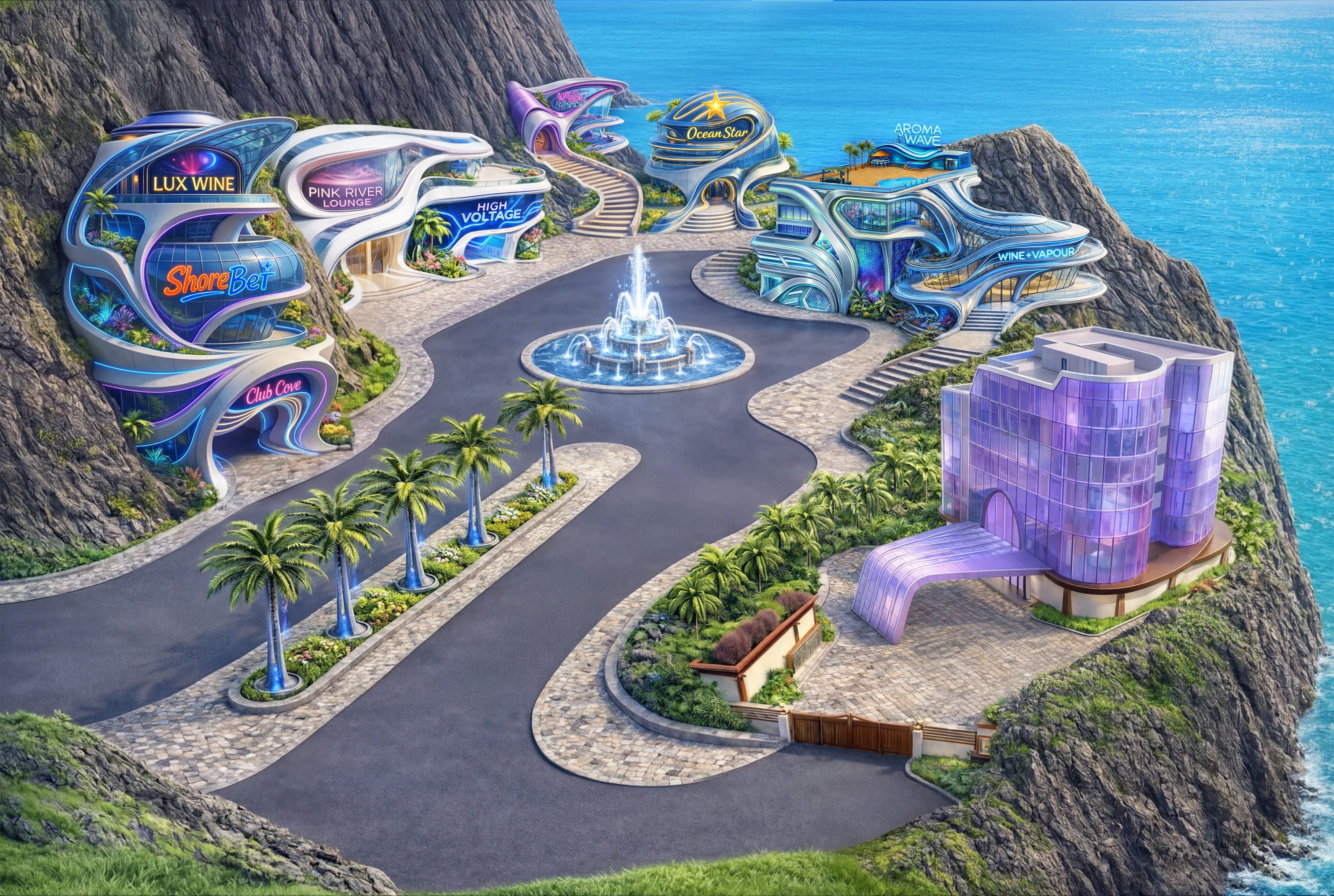 VIEW OF THE CITY KORAI CLUB STRIP