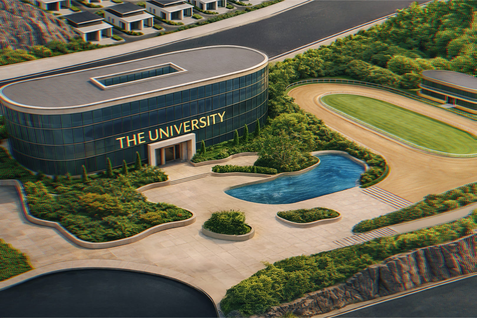 THE UNIVERSITY GROUNDS