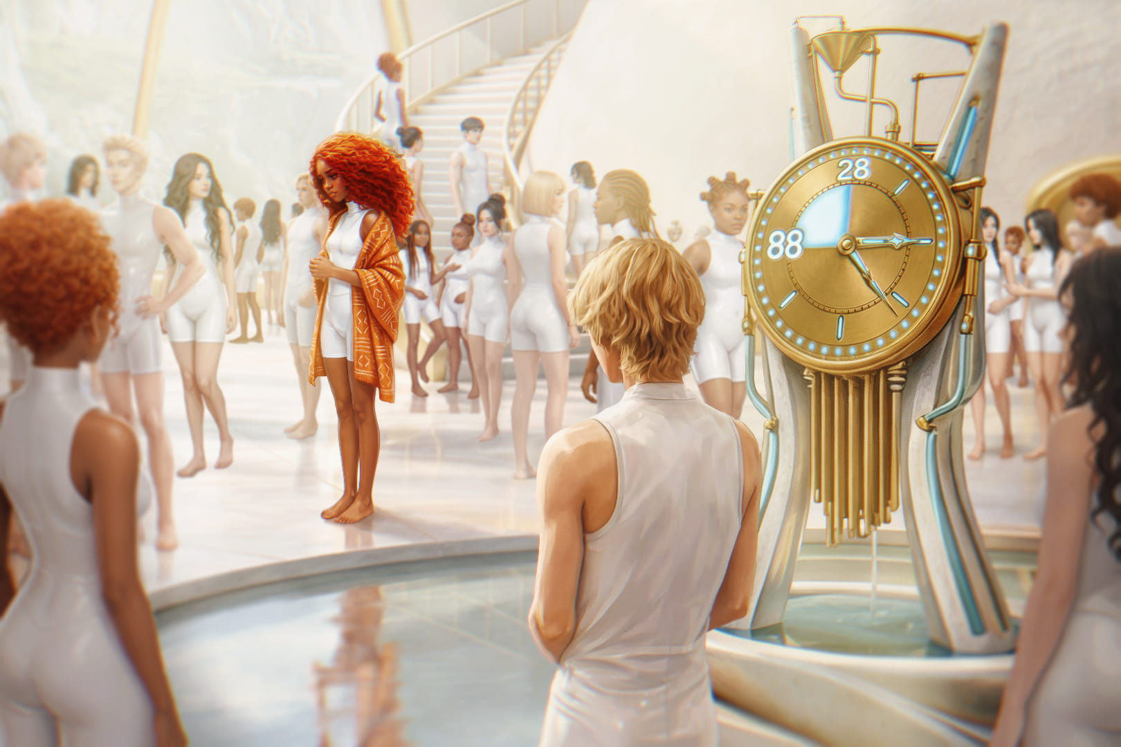 NYKIA AND TEDI AWAIT ADULTHOOD INITIATION AMONG AGE MATES