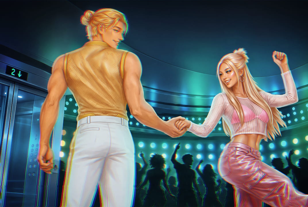 DAHVED AND JAYNE DANCE AT AROMA WAVE