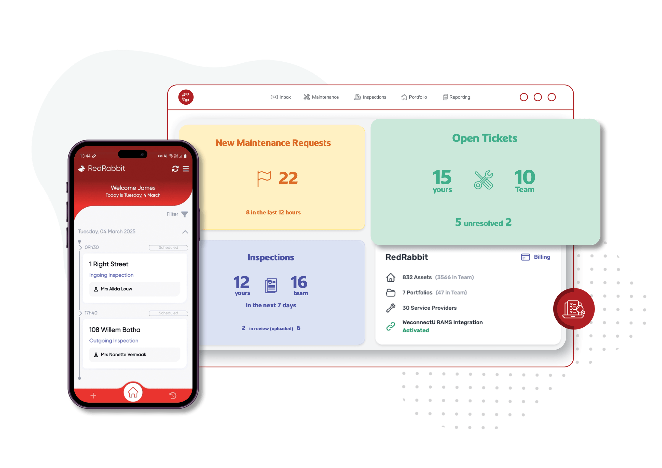 RedRabbit | Property Inspections & Maintenance management software