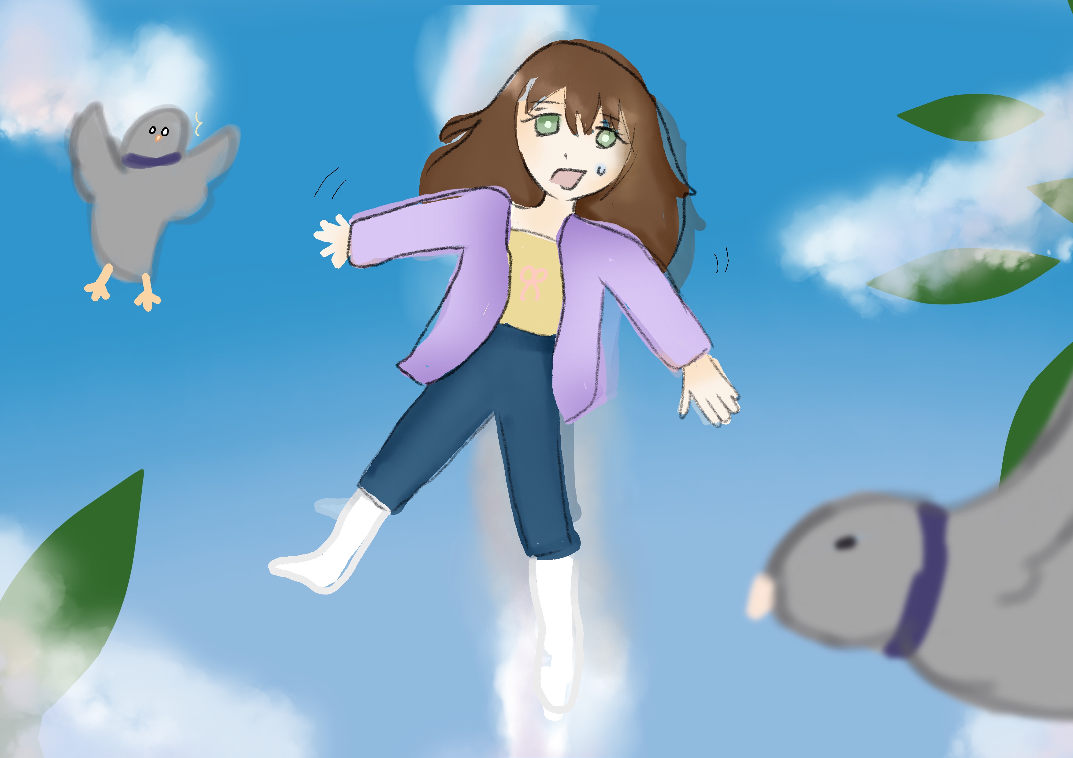 Narrow 狹窄的 + Sky 天空 by 李翊銘