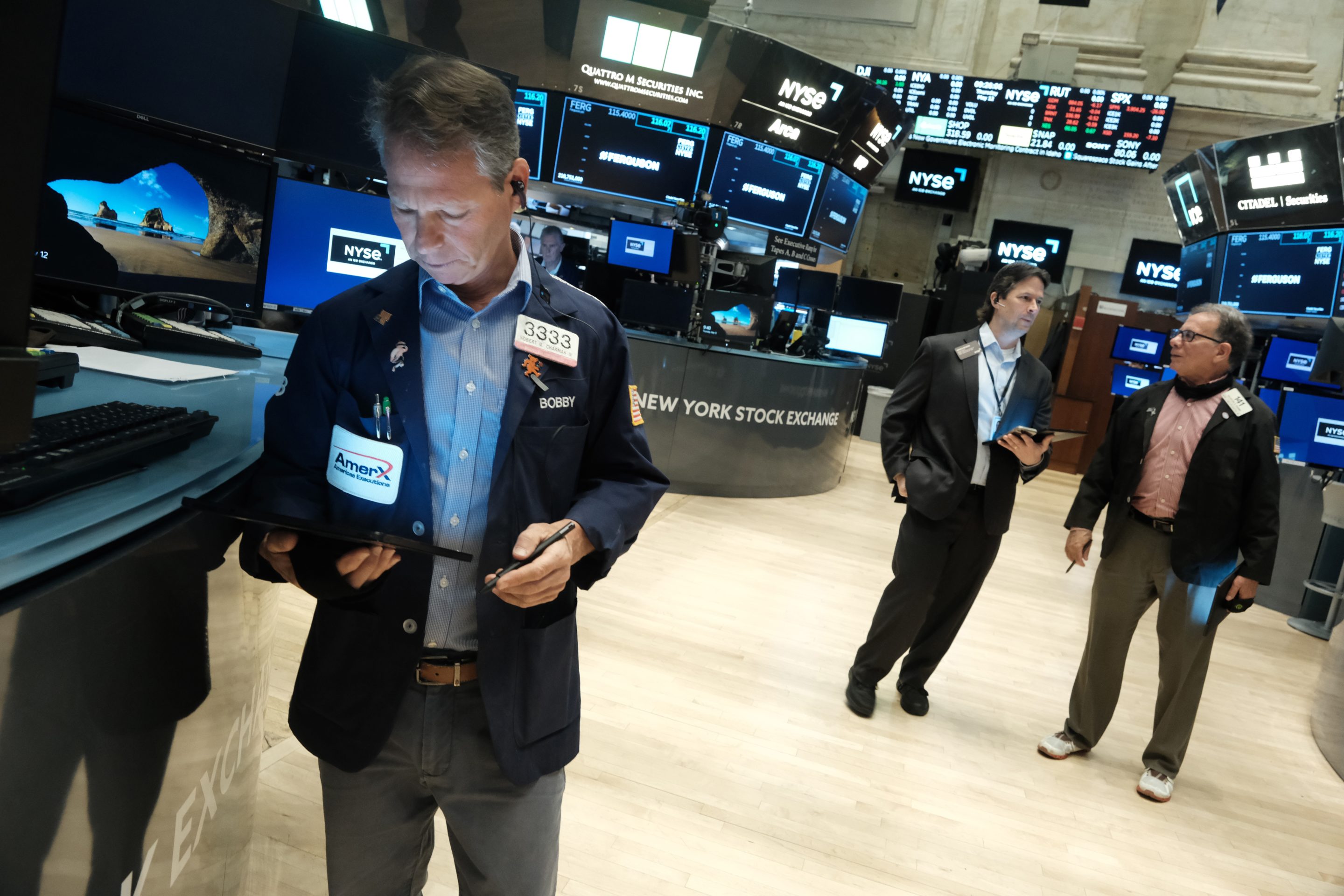 NYSE trading floor
