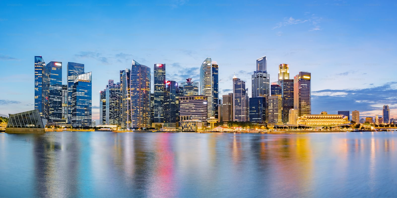Singapore financial district