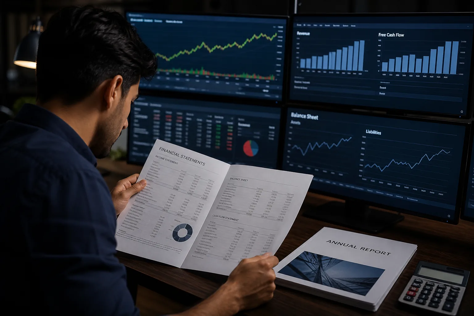 Fundamental analysis for beginners using company financial statements and stock-analysis screens