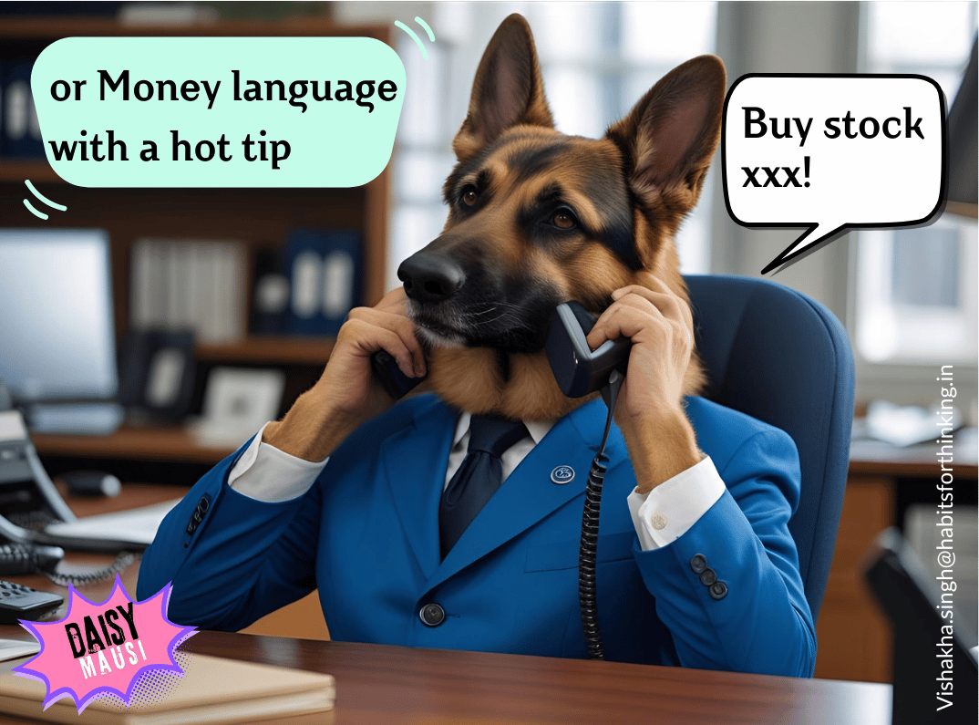 Man in suit passing a money-filled envelope marked with a hot tip