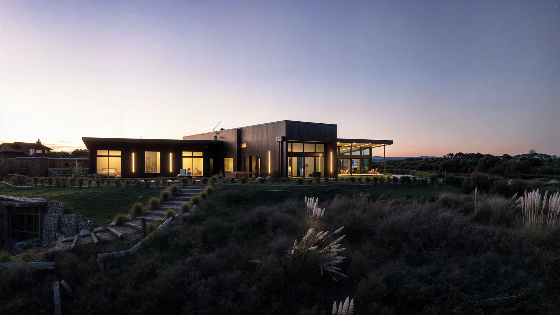 Eskview House, a project by Voxell architecture
