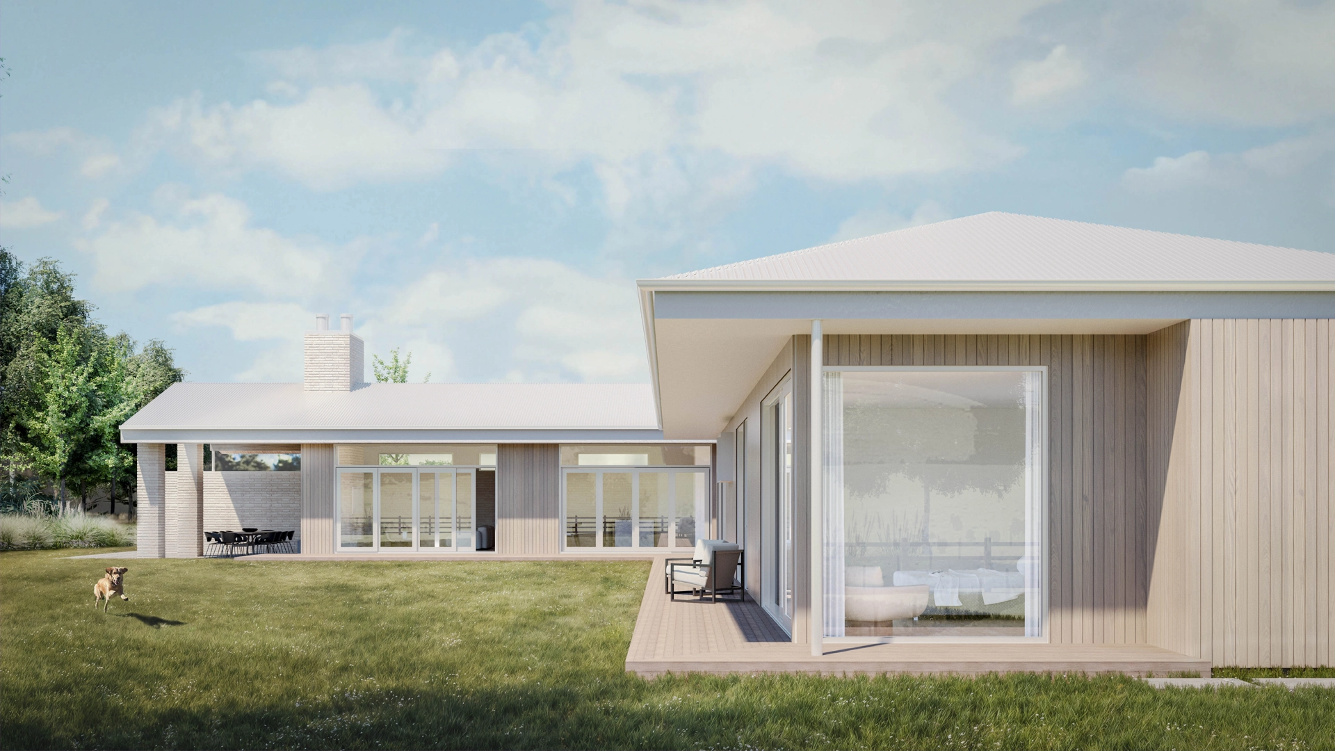 Hillside Home, a project by Voxell architecture