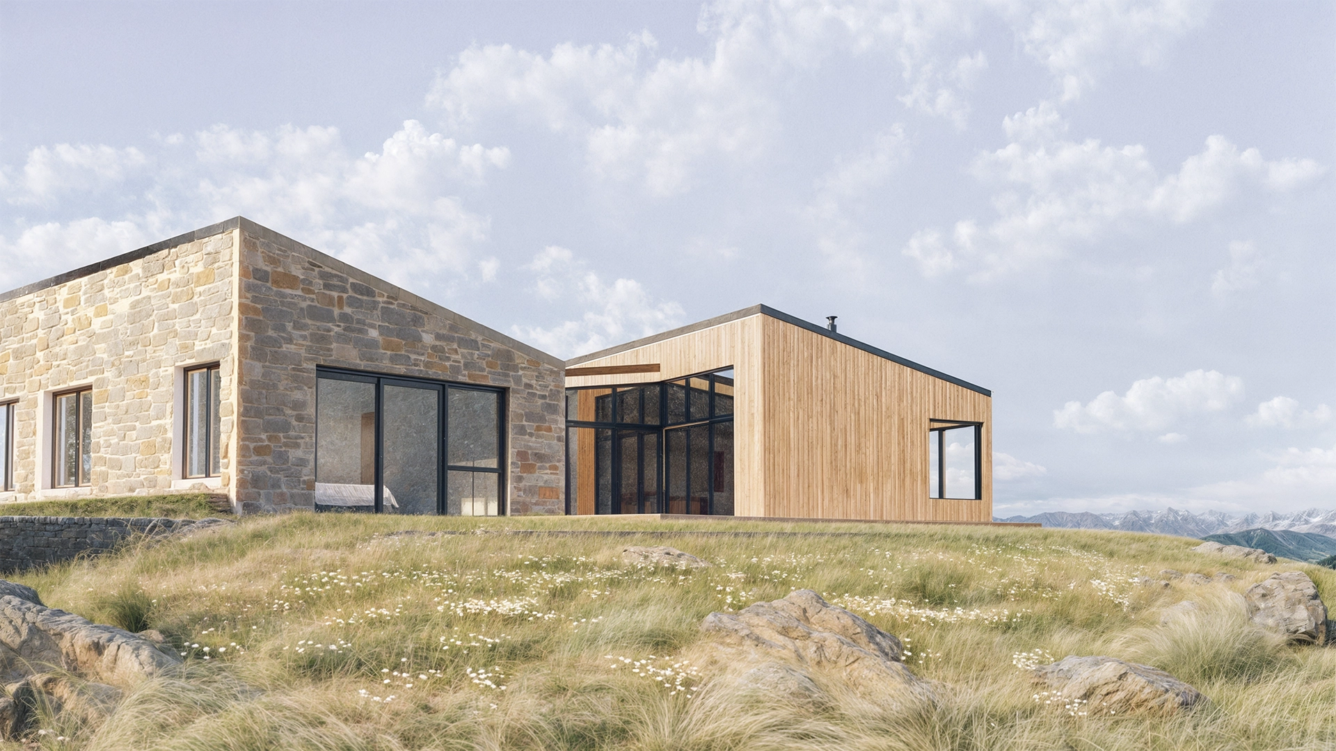 Red Deer Rise, a project by Voxell architecture