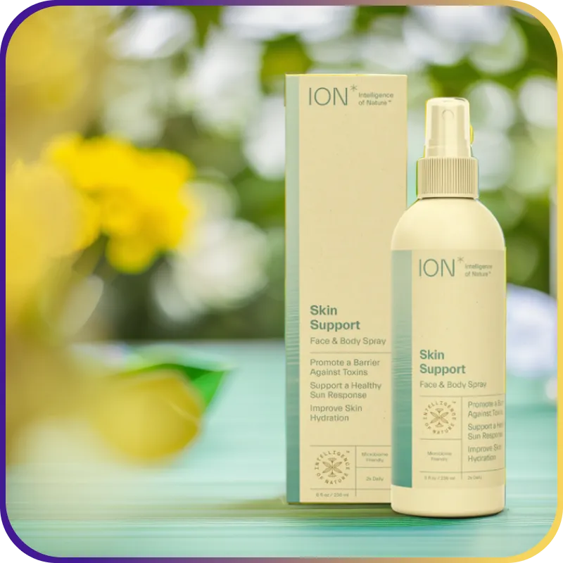 herbal product photo on the table