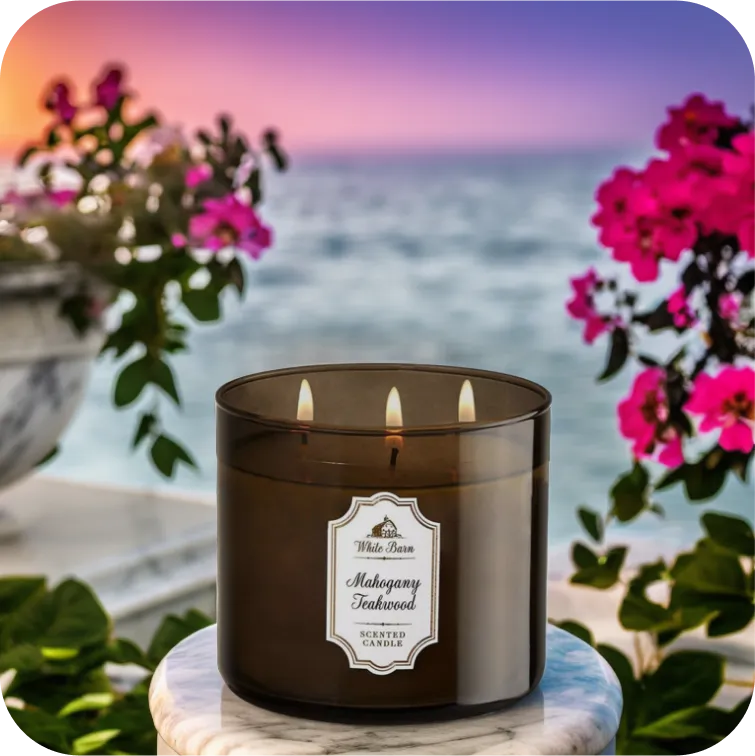 candle photo pink background
