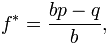 Fortune's Formula