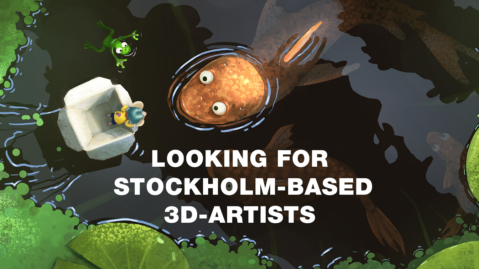 Looking for Stockholm-based 3D-artists