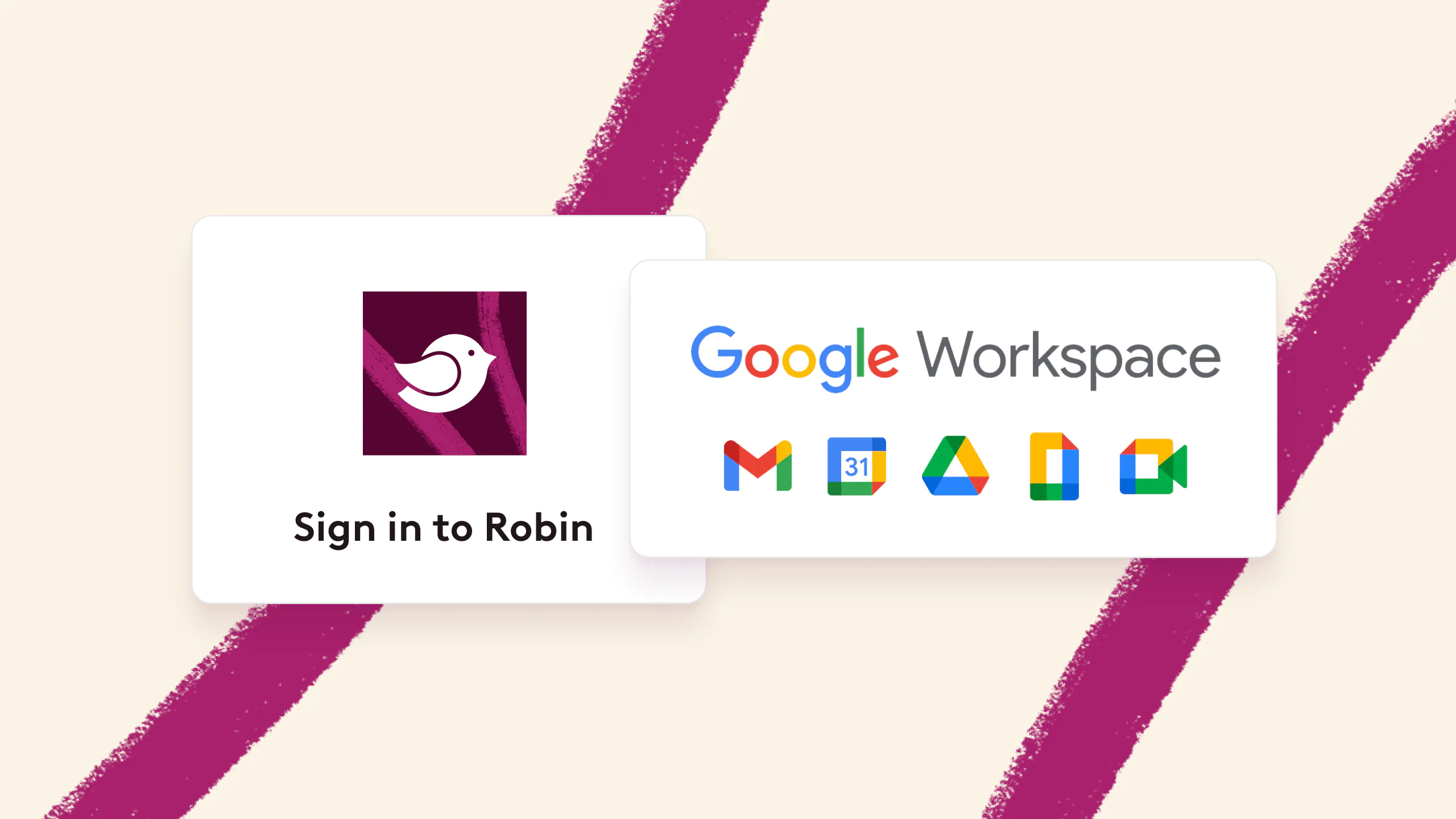 Robin & Google Workplace Visual