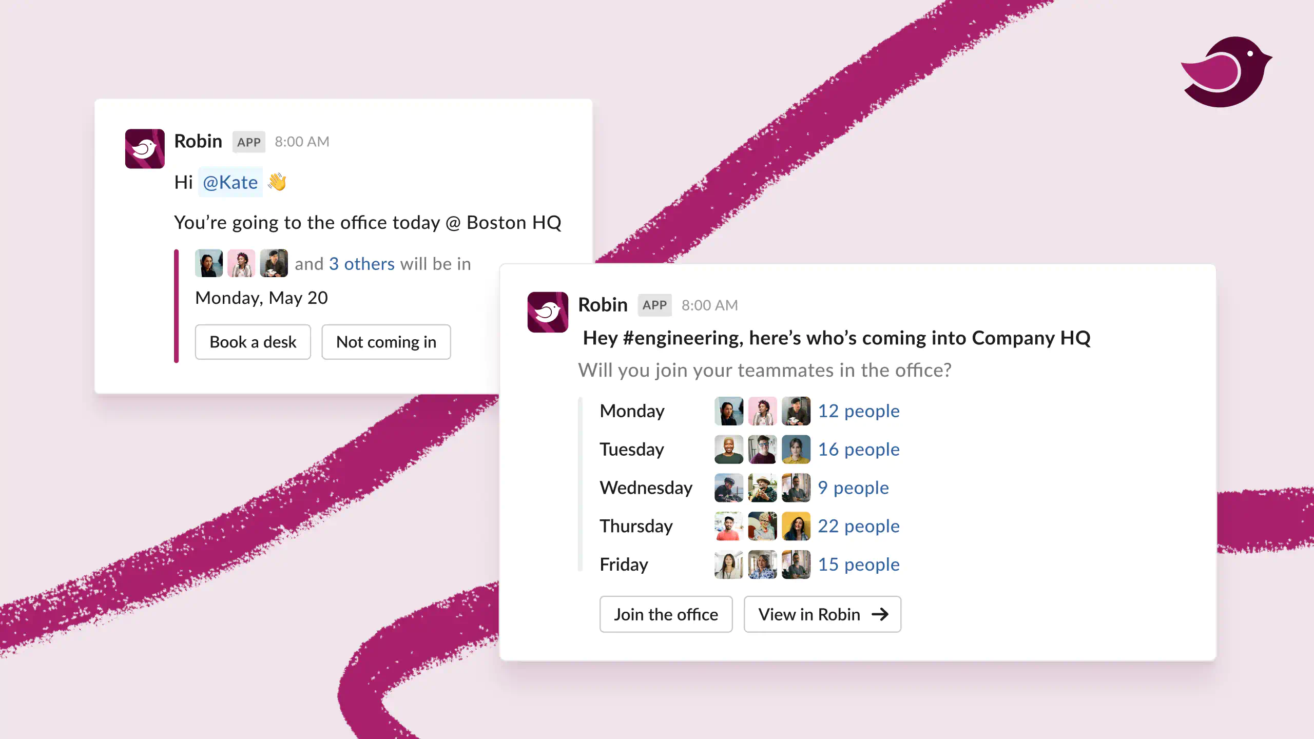 Robin and Slack Integration Overview