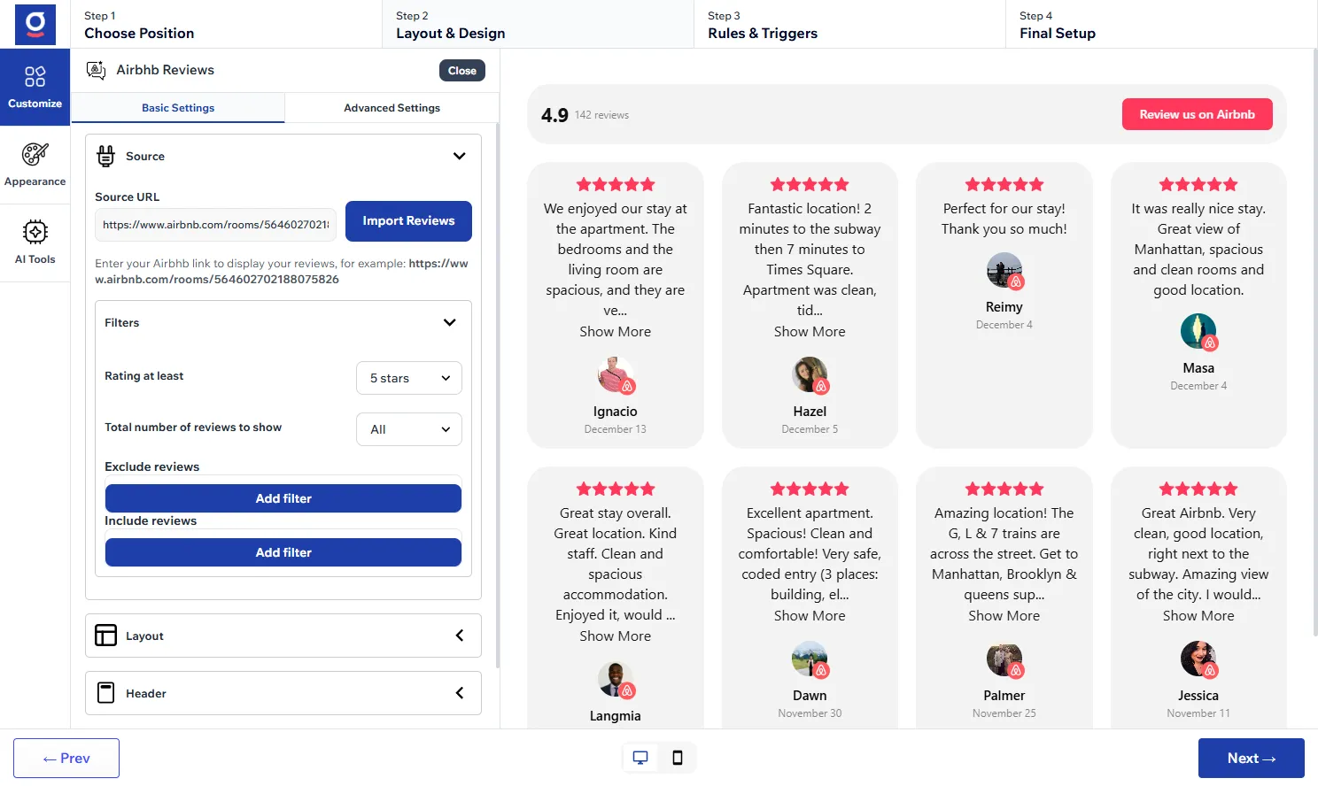 Airbnb Reviews