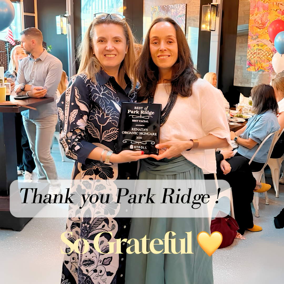 We’re incredibly honored to be named Best Facial by The Stroll of Park Ridge for the 4th year in a row! 🏆✨ This recognition means so much to us because it comes from the community we are so proud to serve. Your trust, loyalty, and support inspire us every day to provide the highest level of care, relaxation, and results. To our amazing clients, neighbors, and supporters —thank you for making this achievement possible! We are truly grateful to be part of such a wonderful community and look forward to continuing to help you look and feel your best for years to come.
Here’s to four years in a row and many more beautiful moments ahead! 💛
#parkridge #community #celebration #organicspa #celebration