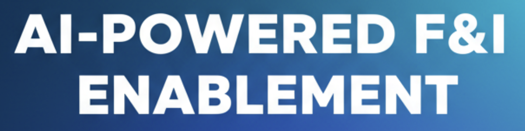 AI Powered F&I Enablement