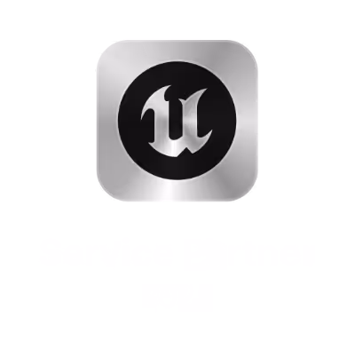 Unreal Engine Service Partner 2025 badge