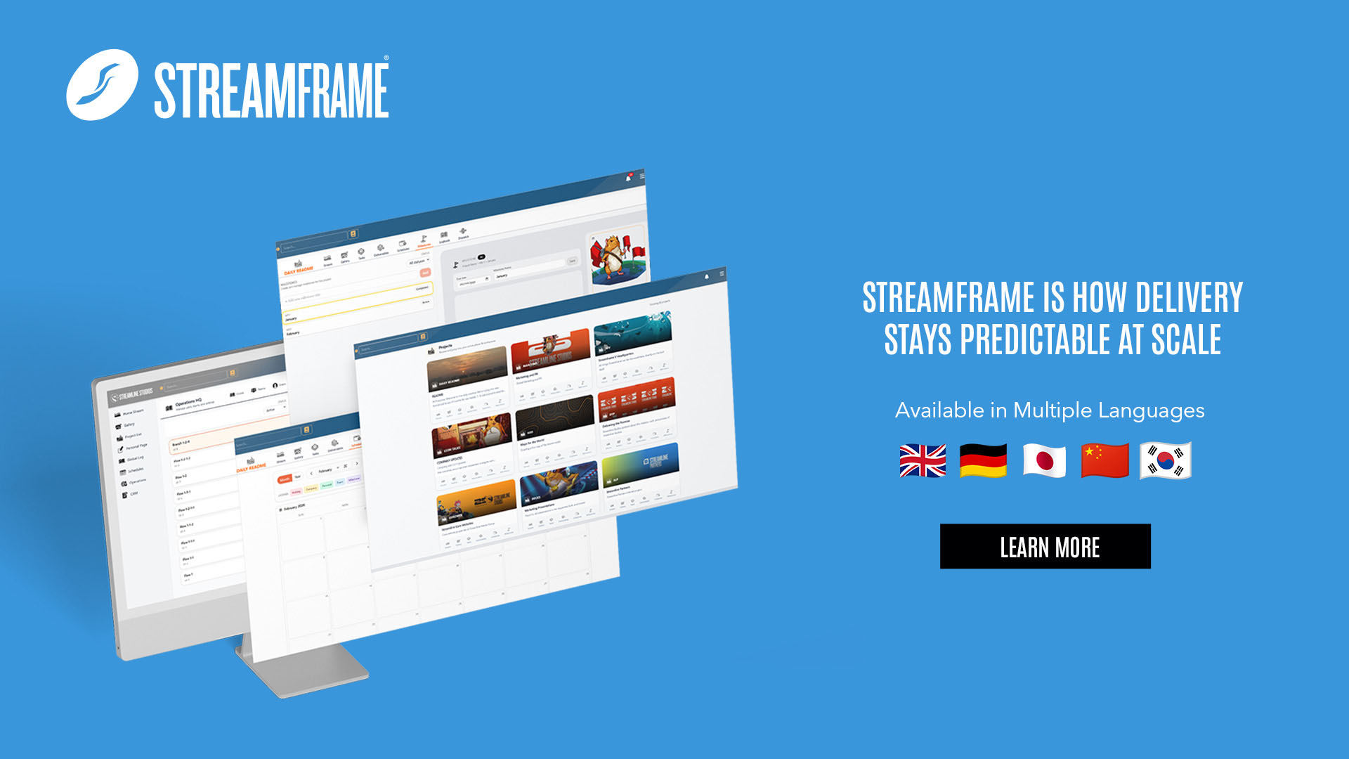 Streamframe: Streamframe is how delivery stays predictable at scale