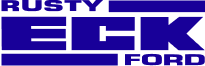 Rusty ECK ford logo in blue