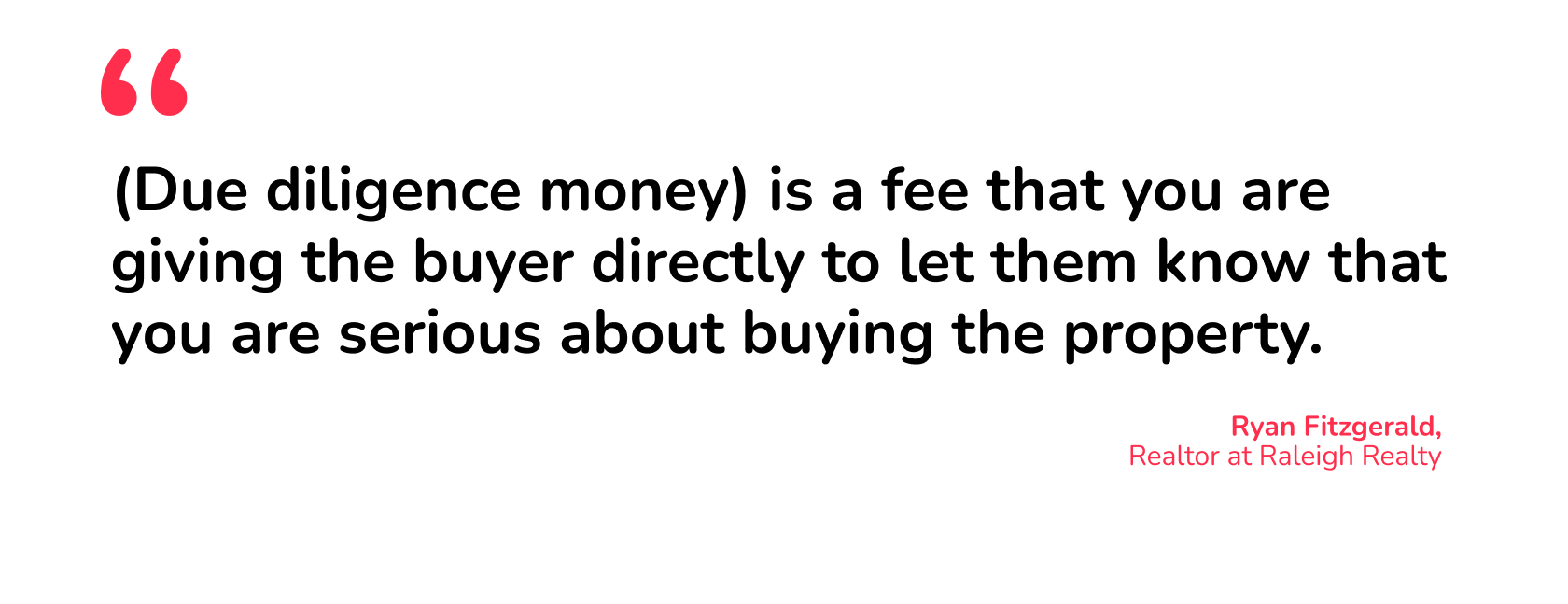 due diligence vs earnest money