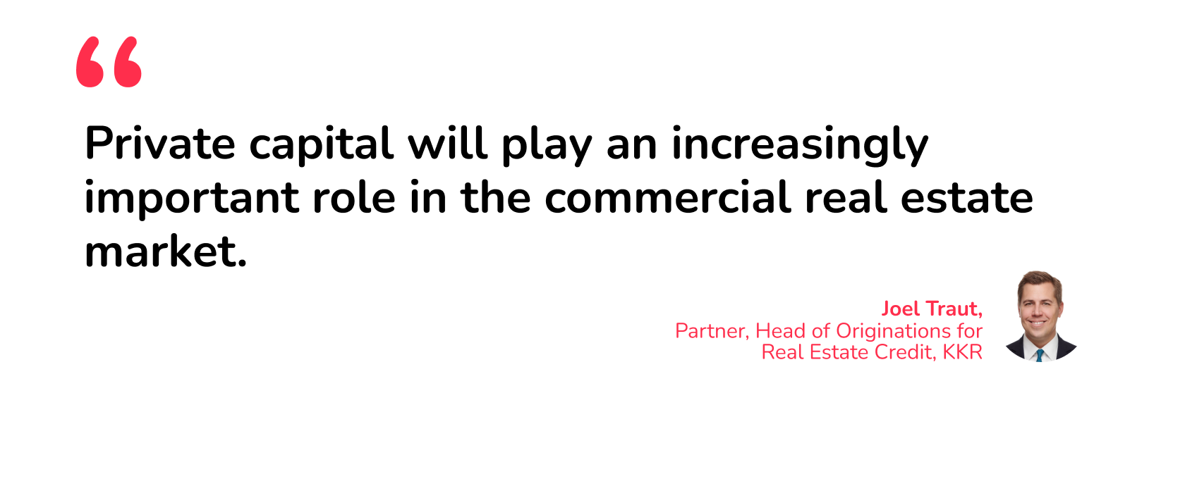 commercial property development finance kkr