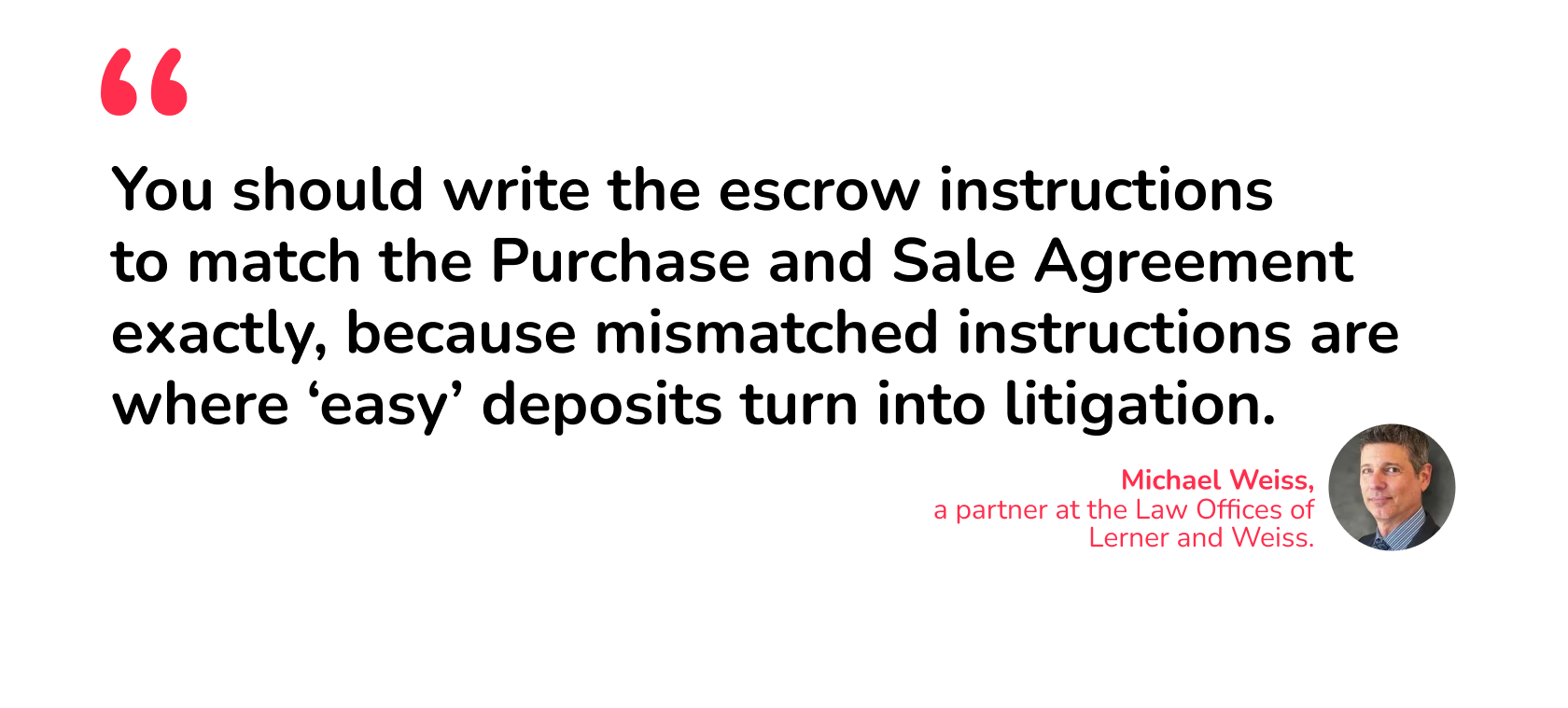 earnest money deposit vs down payment michael weiss