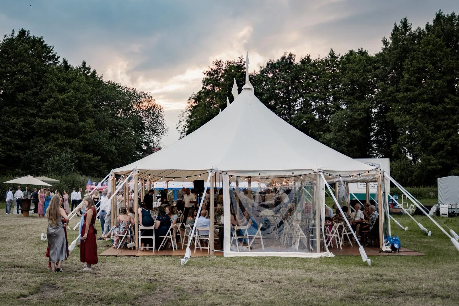 Hochzeit Strand Zelt