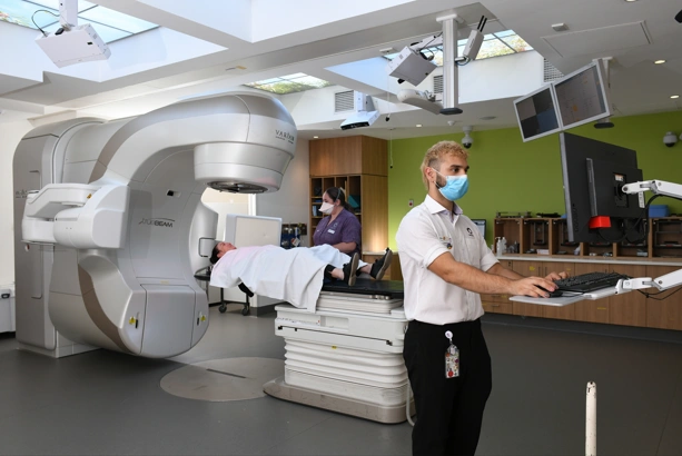 Image of radiation therapy 