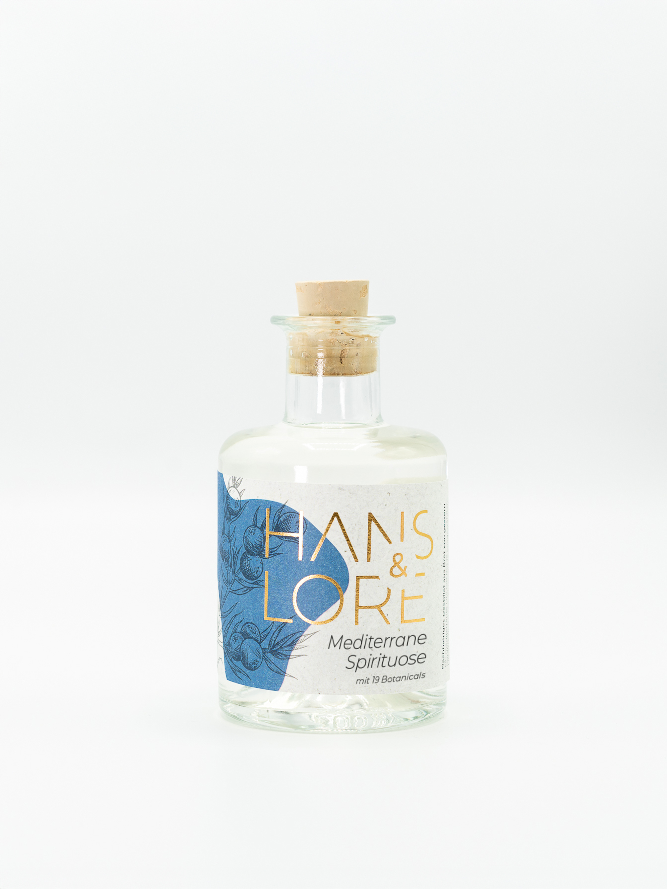HANS UND LORE: Mediterrane Spirituose in der 200 ml Flasche