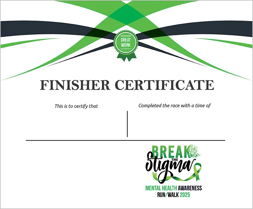 Break the Stigma - Mental Health Awareness Run/Walk