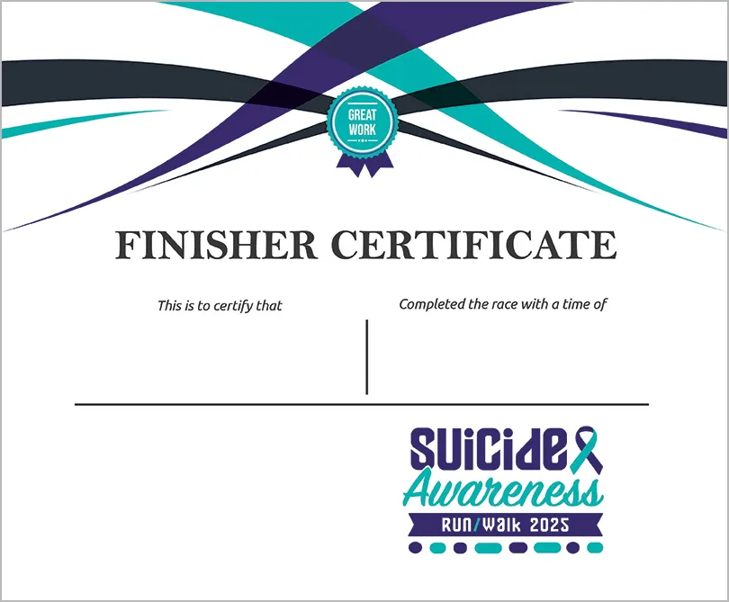 Suicide Awareness Run/Walk