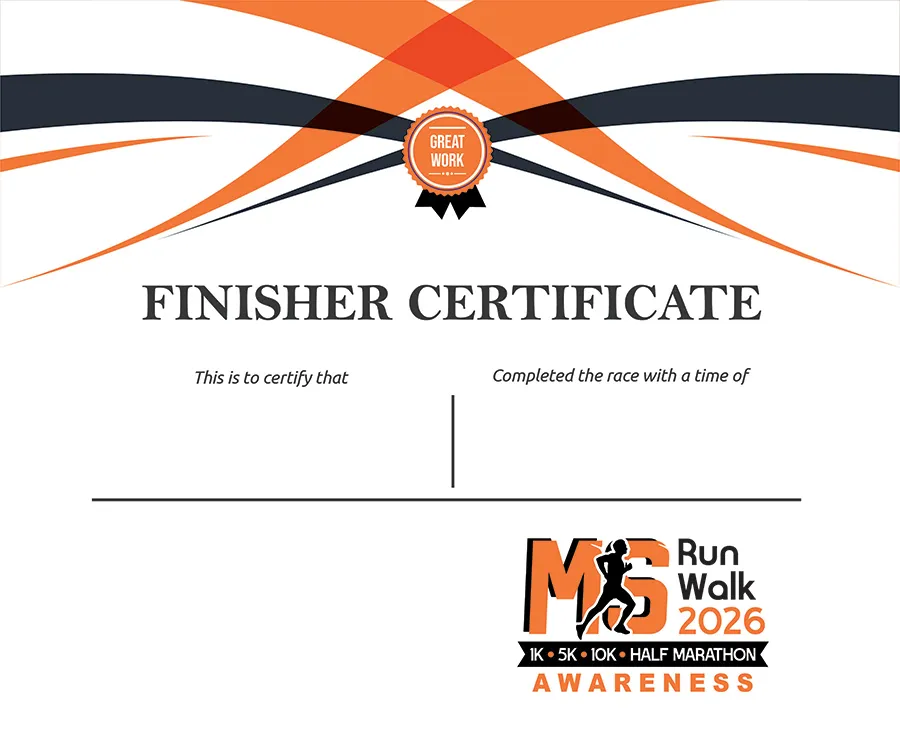 Multiple Sclerosis Awareness Virtual Run/Walk