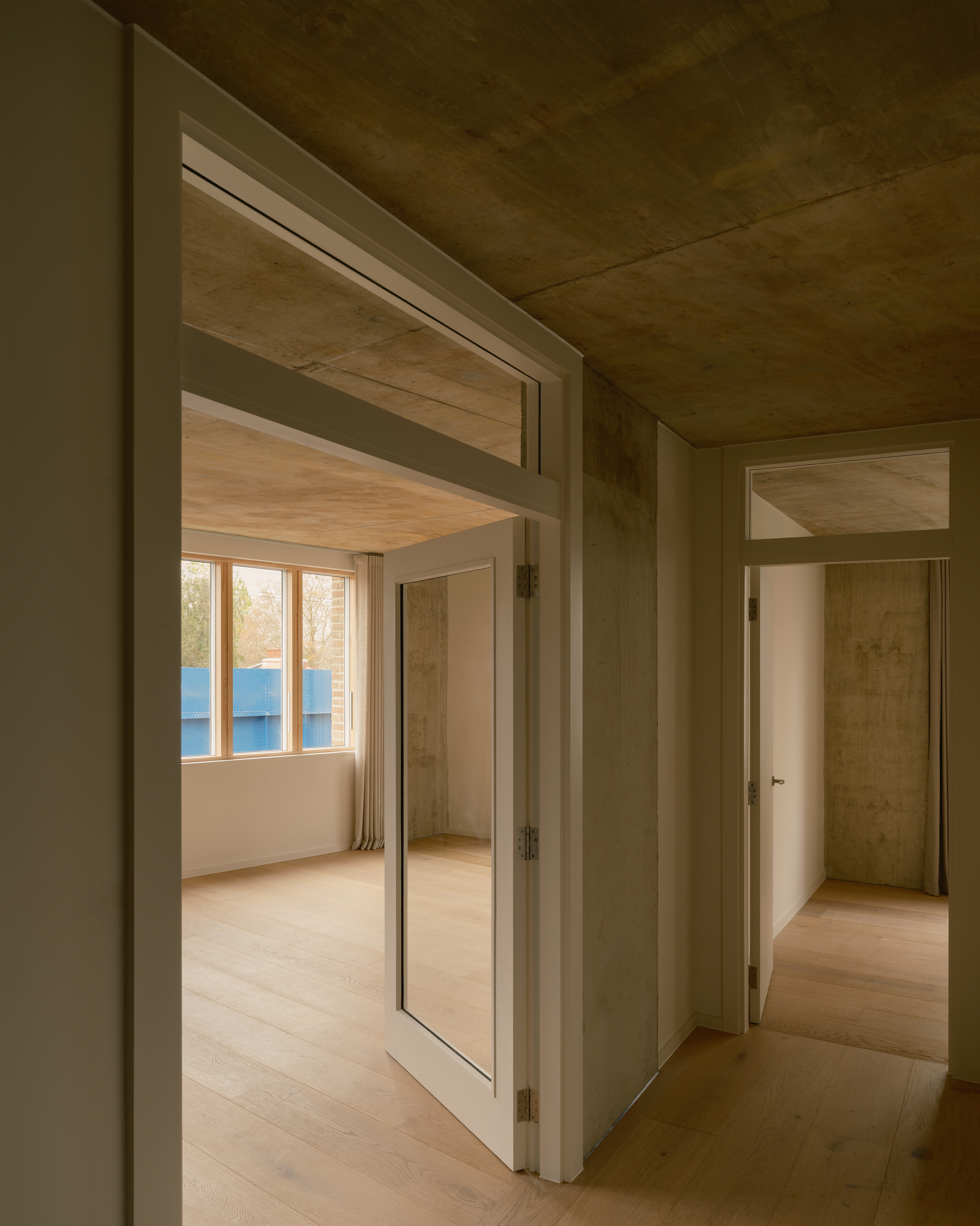 Hackney, architect residential self-build, London - external stair