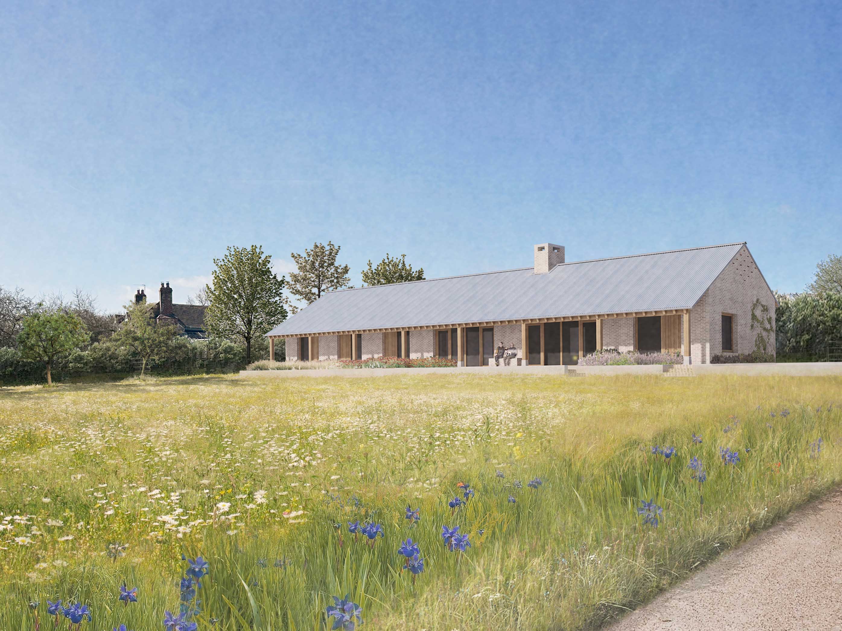 Lewisham, architect residential extension, London - model