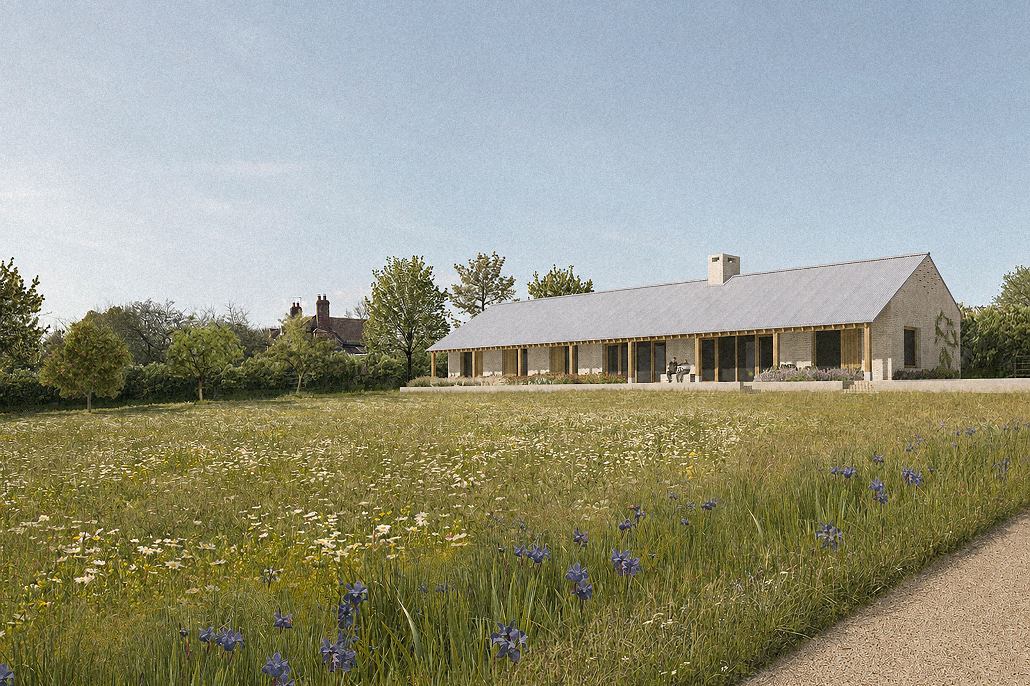 Lewisham, architect residential extension, London - model