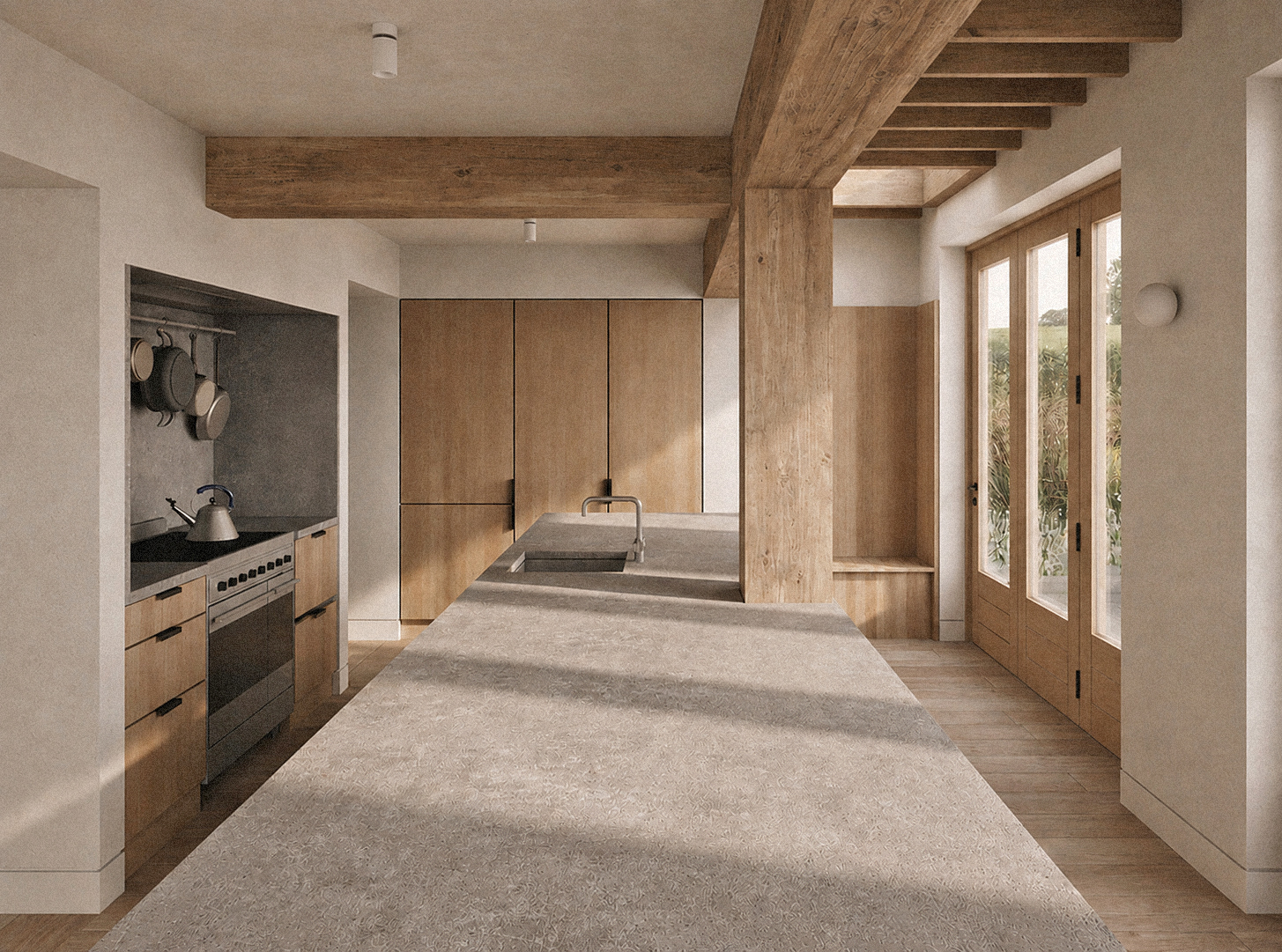 Lewisham, architect residential extension, London - model