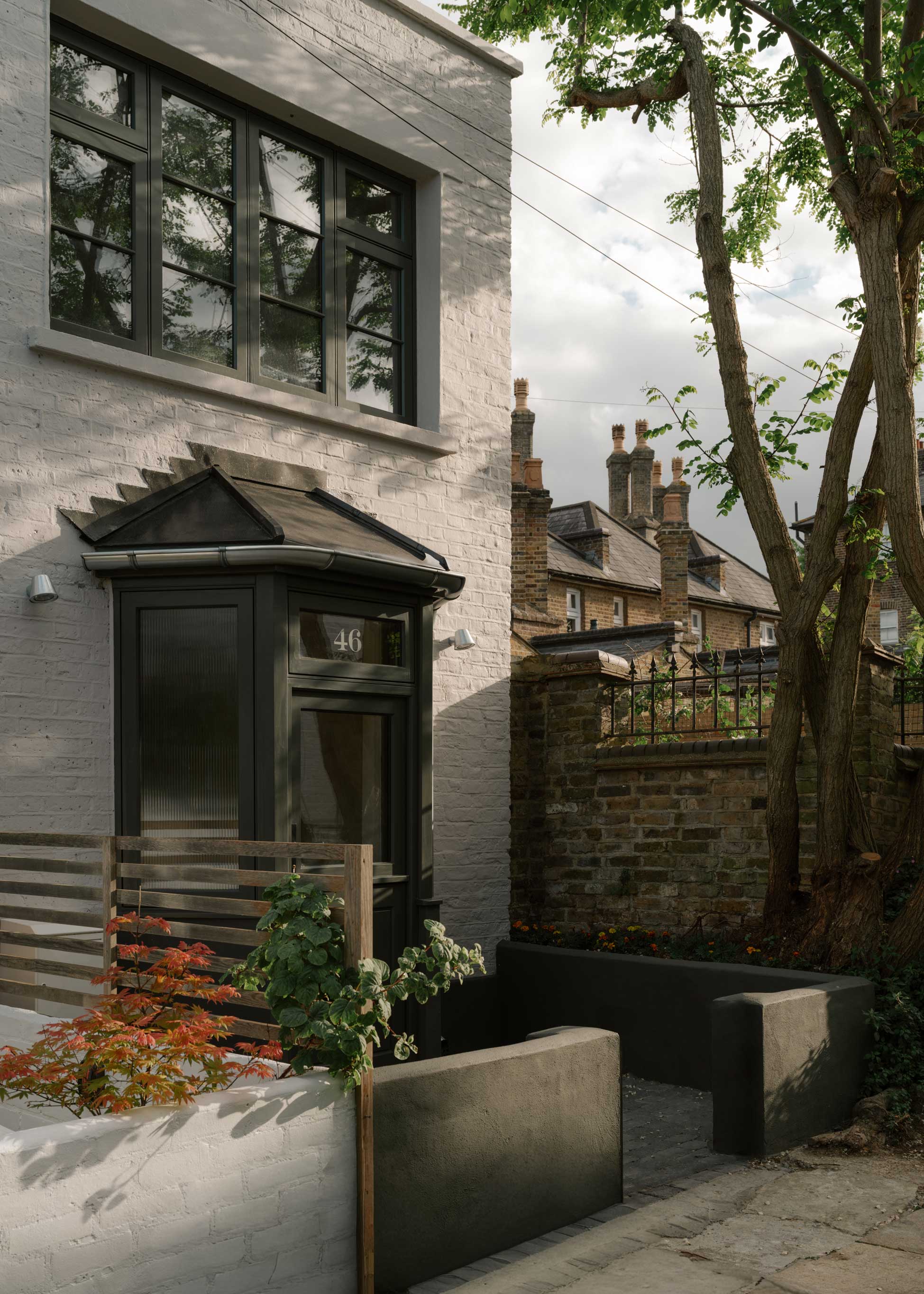 Hackney, architect residential self-build, London - living room